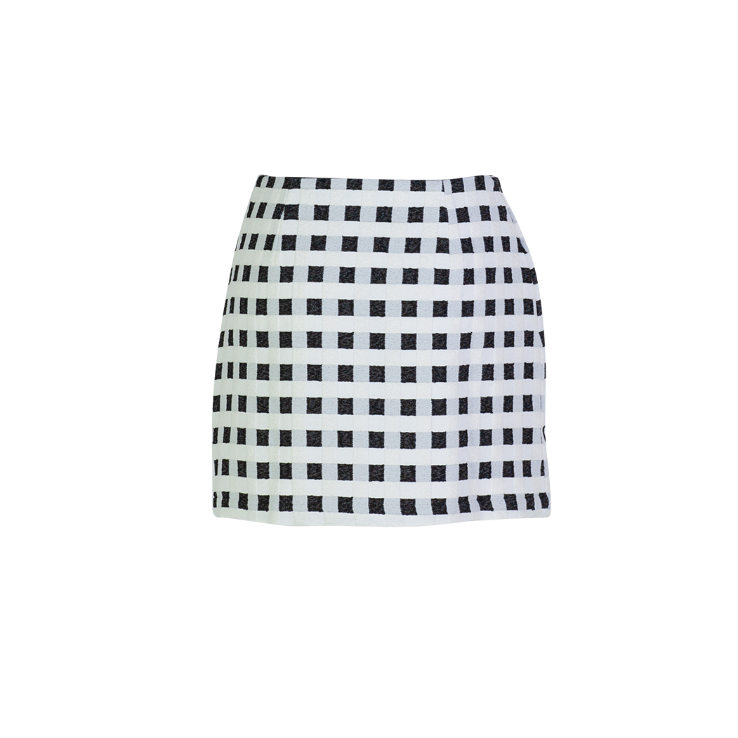 Checkered Mini Skirt