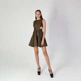 The Cut Out Jacquard Mini Dress